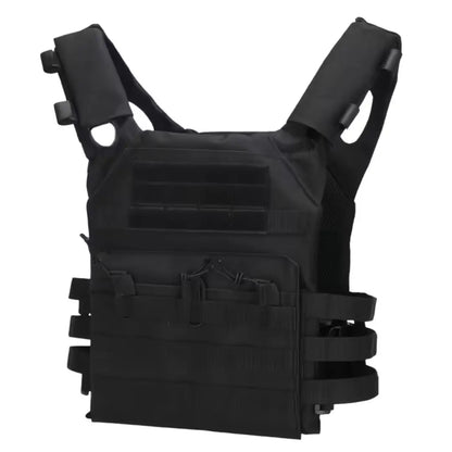 Taktická vesta Plate Carrier, systém MOLLE, nastavitelná