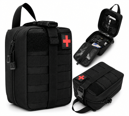 Taktická lékárnička MOLLE BlackAirsoft Rip-Away, lékařská taška první pomoci