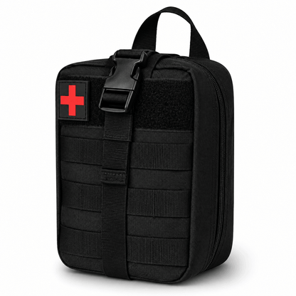 Taktická lékárnička MOLLE BlackAirsoft Rip-Away, lékařská taška první pomoci