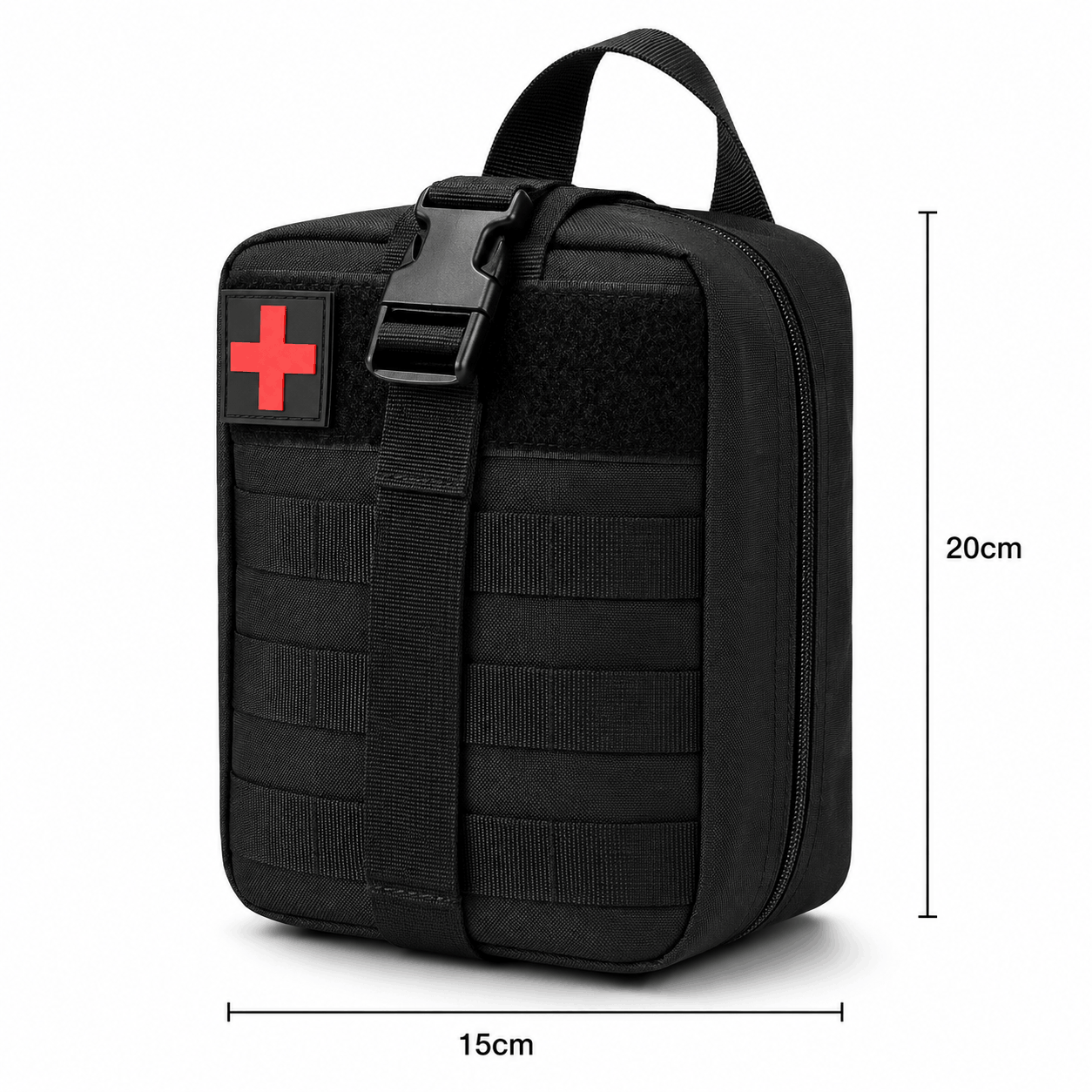 Taktická lékárnička MOLLE BlackAirsoft Rip-Away, lékařská taška první pomoci