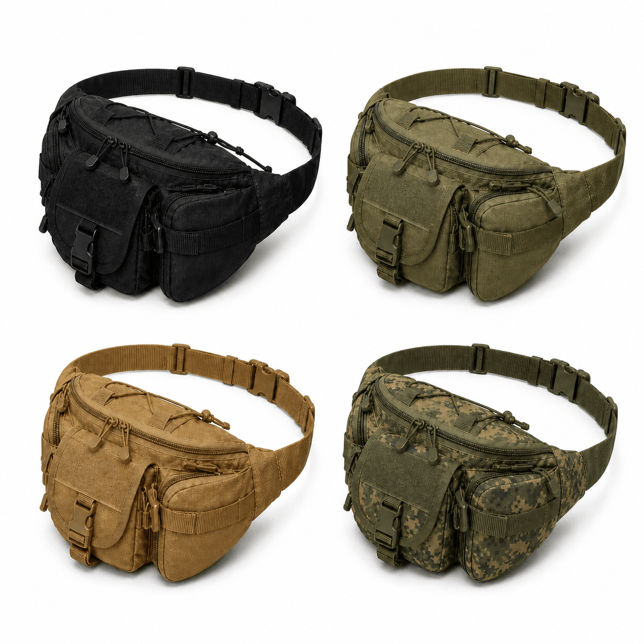 Taktická taška přes rameno BlackAirsoft Banana 600D  