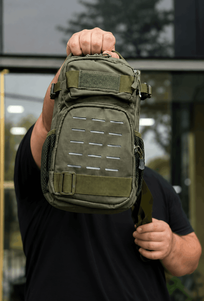 Taktický EDC batoh 10L s jedním popruhem a MOLLE systémem