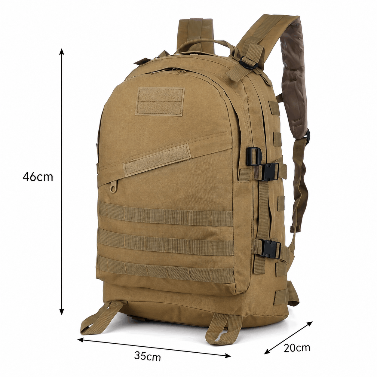 Taktický turistický batoh 30L s MOLLE systémem
