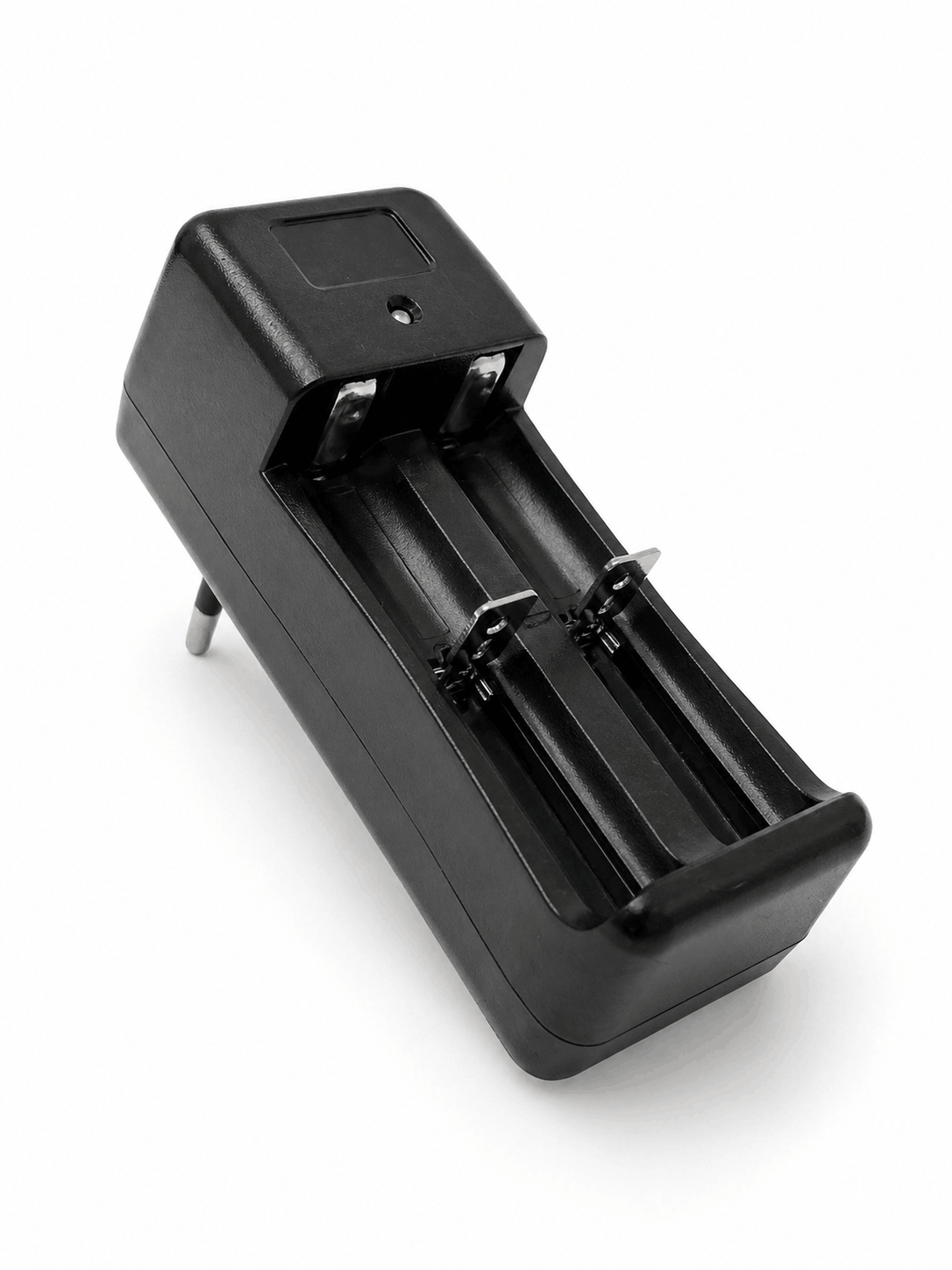 Taktická LED svítilna Black Airsoft sada s bateriemi a nabíječkou