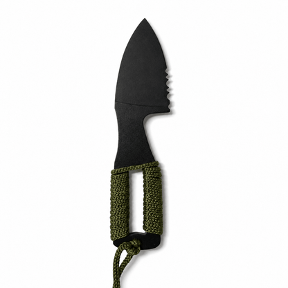 Taktický nůž KEYD Black Airsoft na krk s pouzdrem