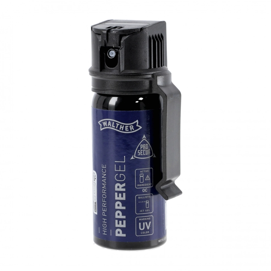 Pálivý sprej gel Walther ProSecur Pepper Gel 50 ml s UV označením