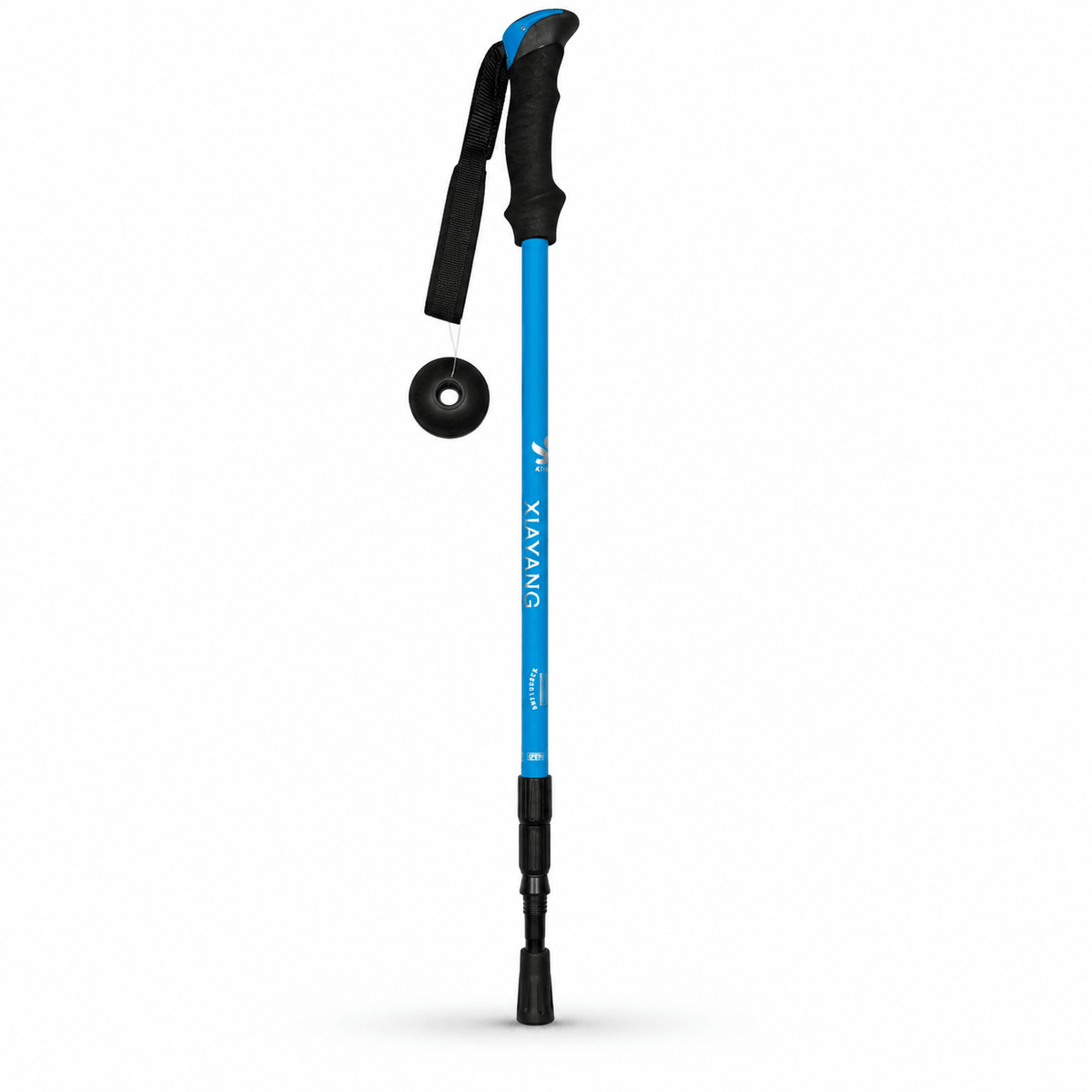 Băț telescopic pentru drumeții, Anti-Shock, 65–135 cm